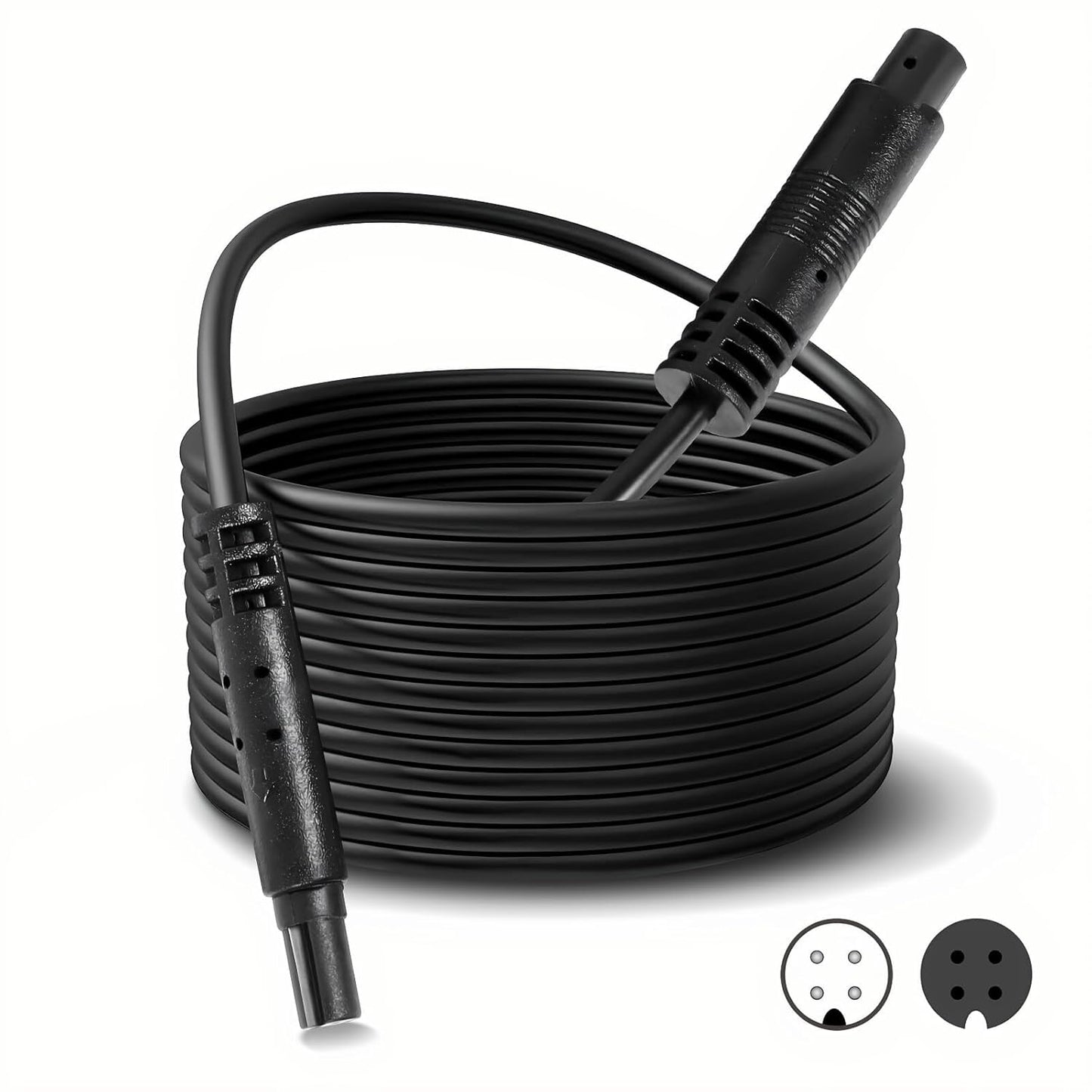 Premium 4-Pin Backup Cam Cable - Reliable Extension for Crisp Images!
