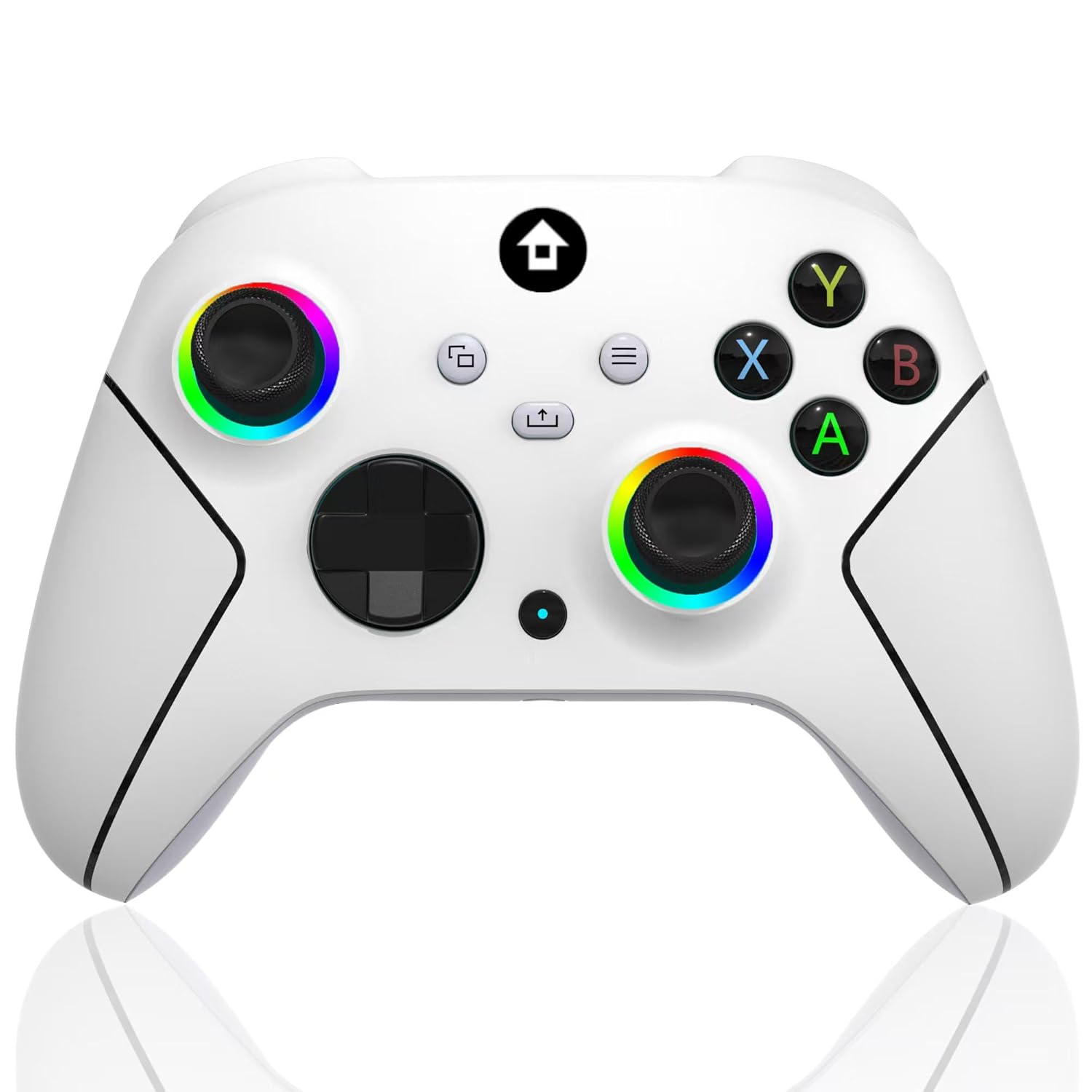 YUYIU Wireless 2.4GHz Xbox Controller with RGB Light Features