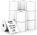 Labelebal 3 x 2 in Direct Thermal Labels 12 Rolls - Multipurpose