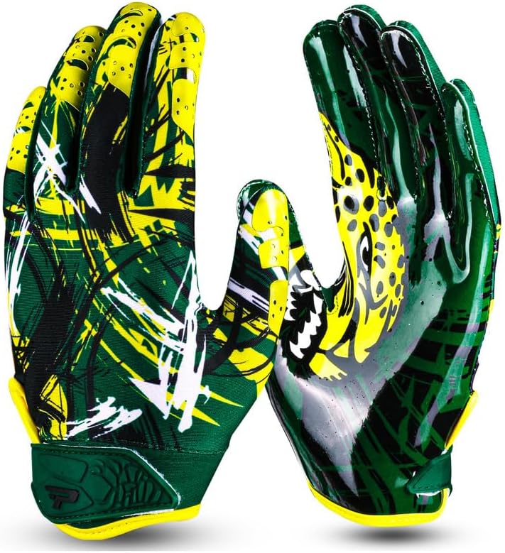 Ultimate Grip: PLAYUER Silicone Palm Football Gloves