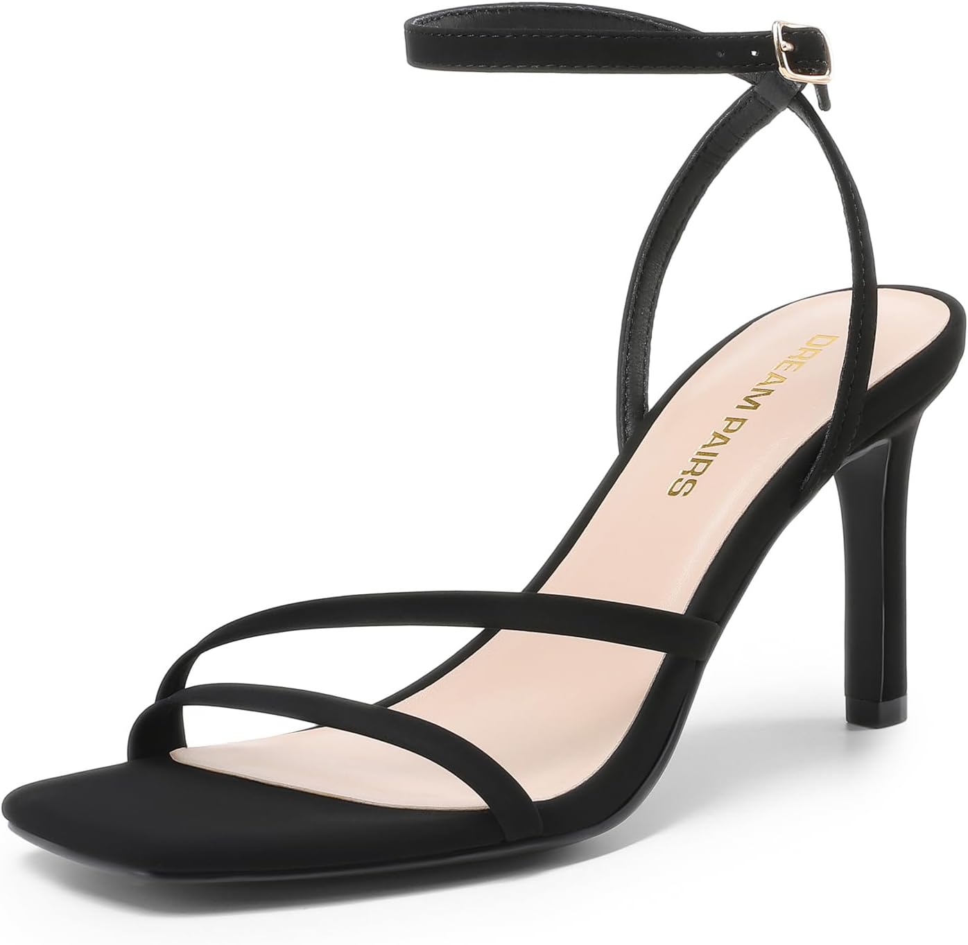 DREAM PAIRS Womens High Stilettos Heels Open Toe Sandals