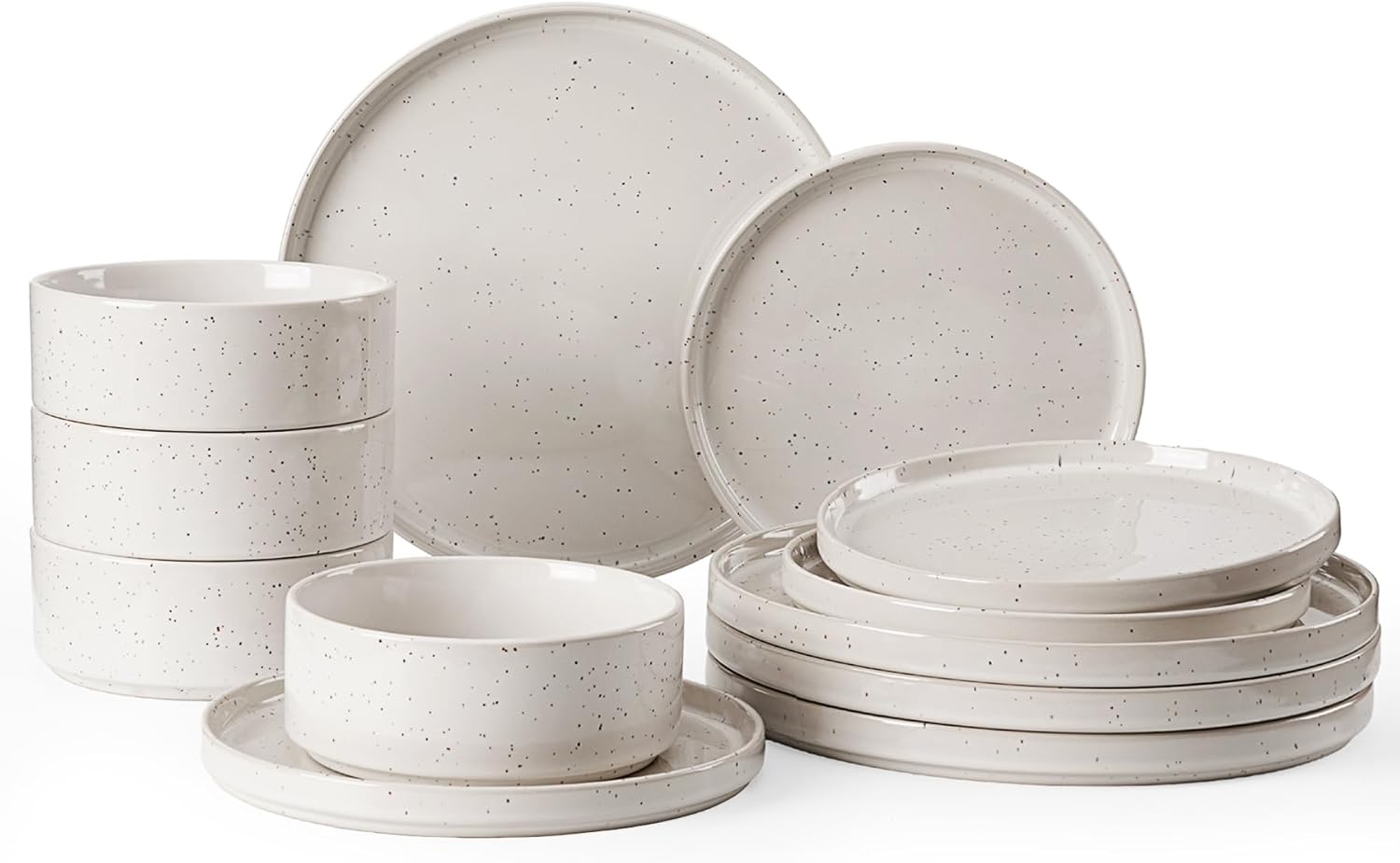 Famiware Nebula Plates and Bowls Set for Elegant Dining