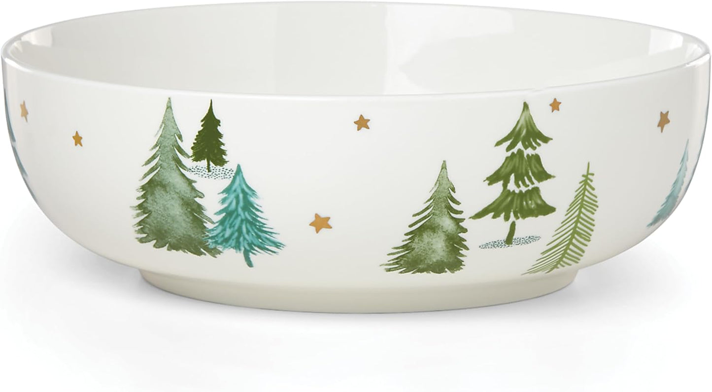 Lenox Balsam Lane Serving Bowl for Christmas & Holiday Hosting