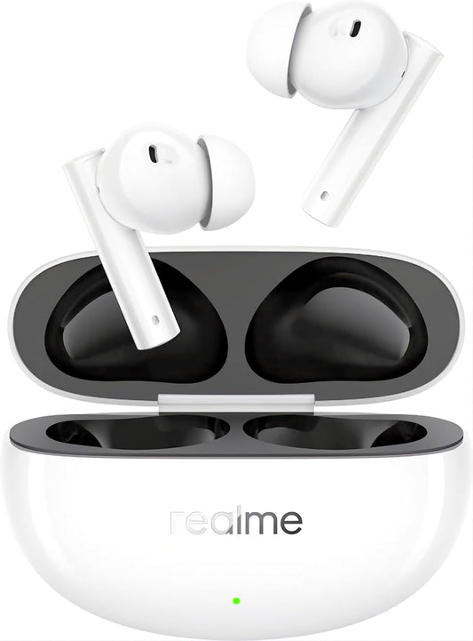 realme Buds Air 5 - 50dB ANC, Mega Bass, 38Hrs Battery, Ultra-Low Latency