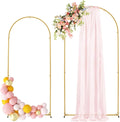 Gold Arch Backdrop Stand for Party and Wedding - Stable Metal Arch