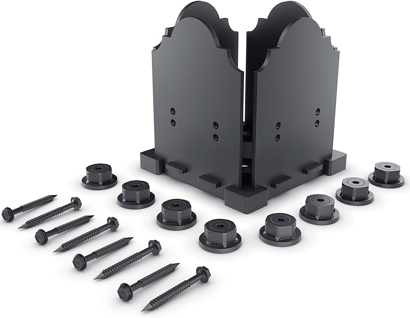 Ozco Laredo Sunset 6x6 Post Base Kit for Outdoor Structures