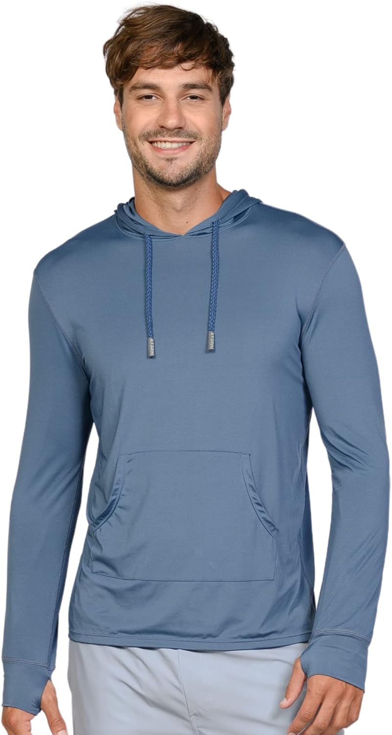 IN-GEAR Men's SPF 50+ Hoodie - Sun Protection Pocket Shirt