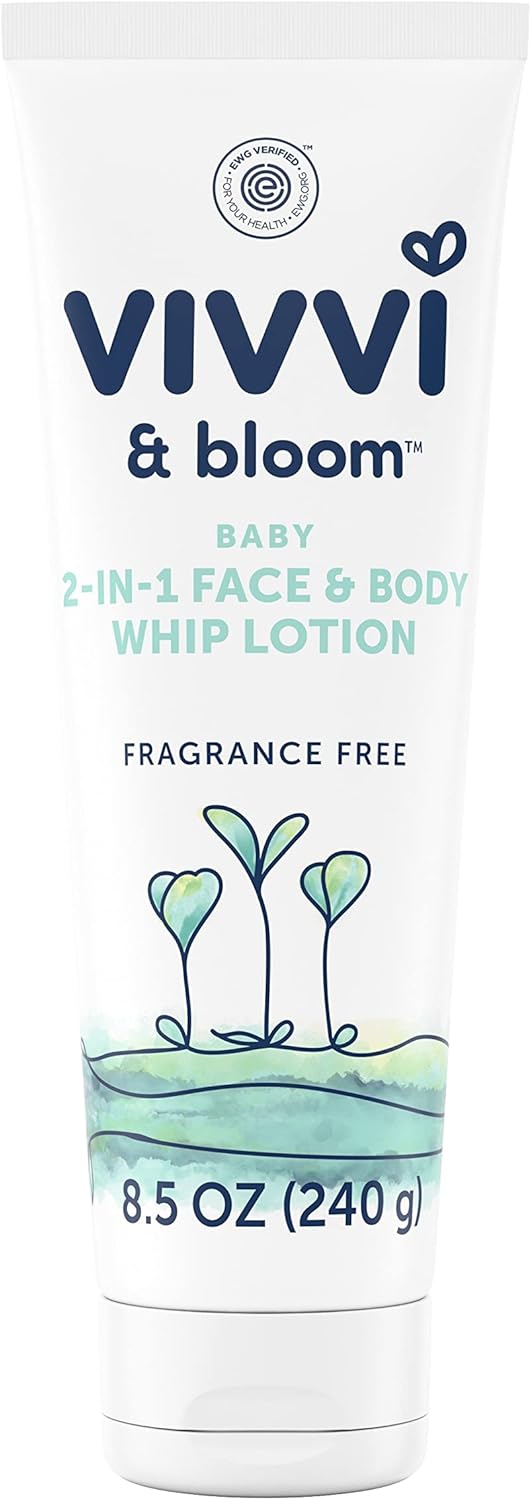Delicate Baby Skin: Vivvi & Bloom 2-in-1 Lotion