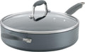 Anolon Advanced Home Hard Anodized Nonstick Saute Pan, 5 Quart