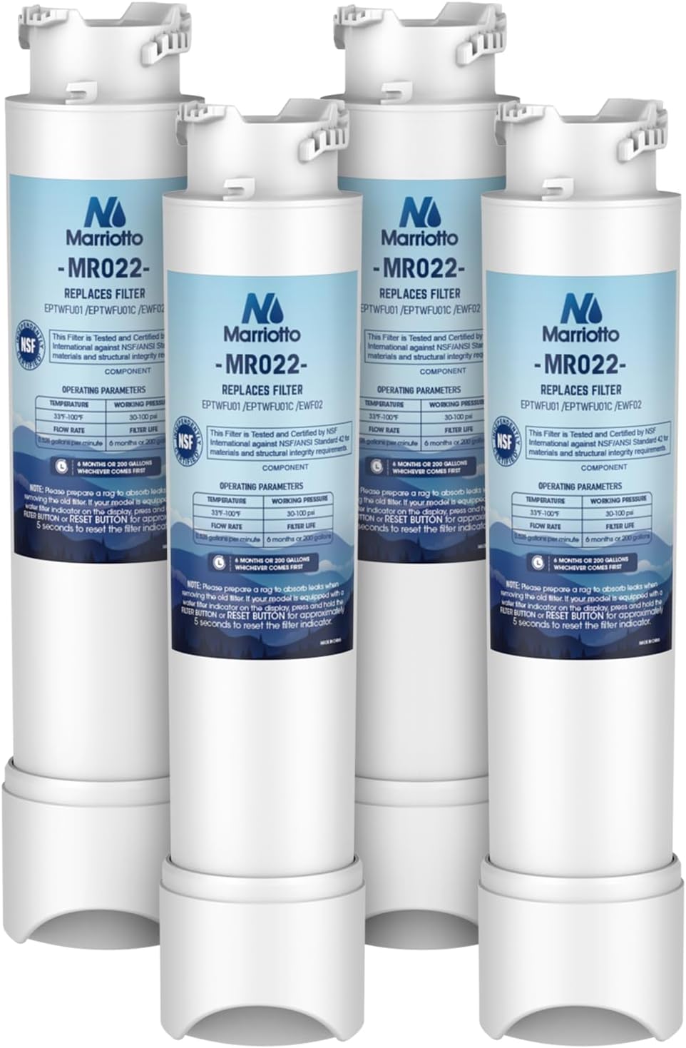MARRIOTTO EPTWFU01 Water Filter Replacement for Pure Source