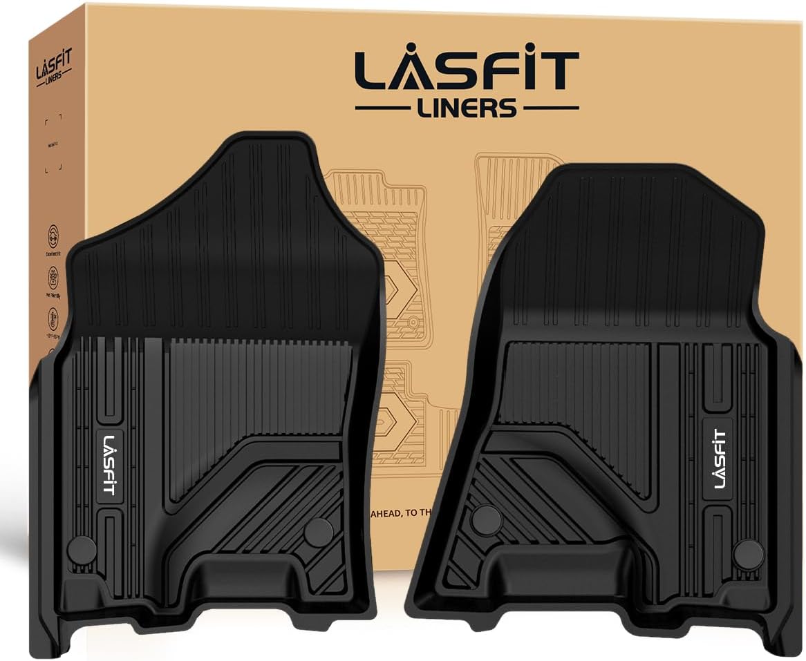 Custom Fit Floor Mats for Ram 1500 2019-2024 Crew Cab and Quad Cab