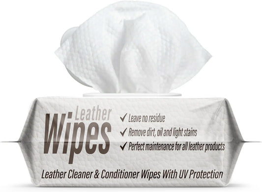 3in1 Leather Wipes: Restore & Protect, 50 ct.