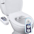 Bidet Attachment for Toilet with Dual Nozzles - Hot & Cold Spray