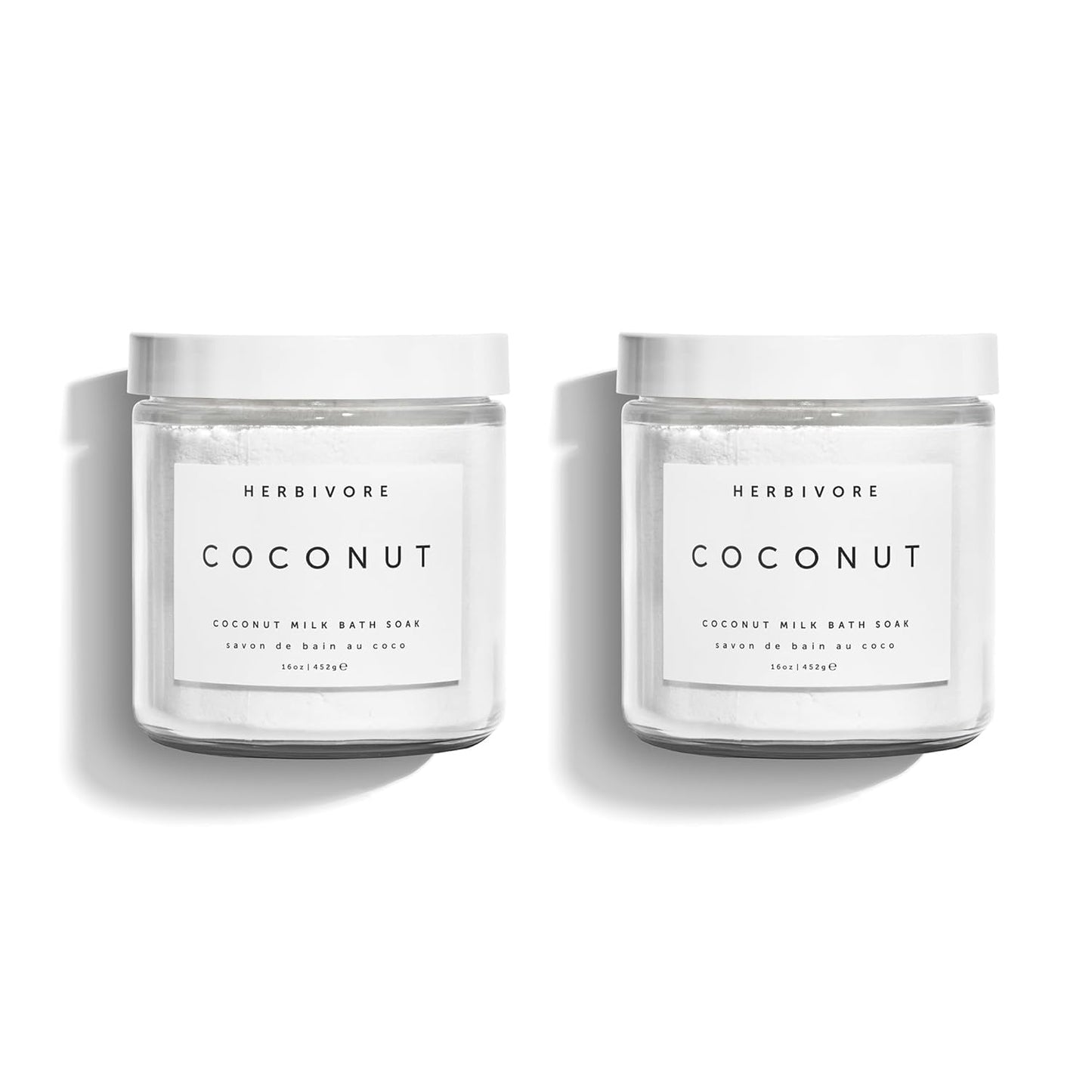 HERBIVORE Coconut Milk Bath Soak for Deep Hydration and Soft Skin