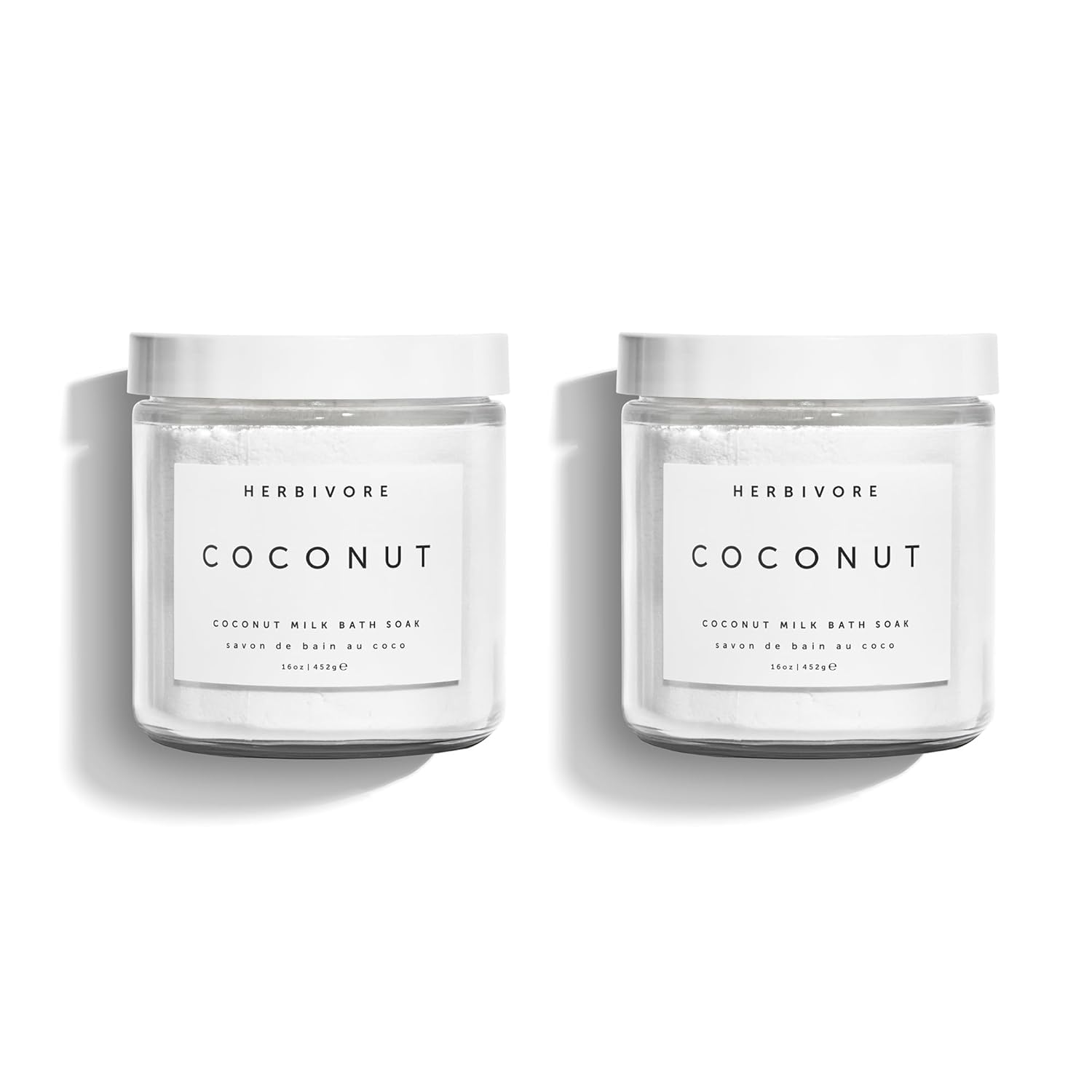 HERBIVORE Coconut Milk Bath Soak for Deep Hydration and Soft Skin