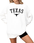 Cozy Texas Skull Sweatshirt, Unisex, 80% Cotton - Tee Territory
