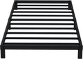 EMODA 6 Inch Twin Metal Platform Bed Frame - Noise Free, No Box Spring