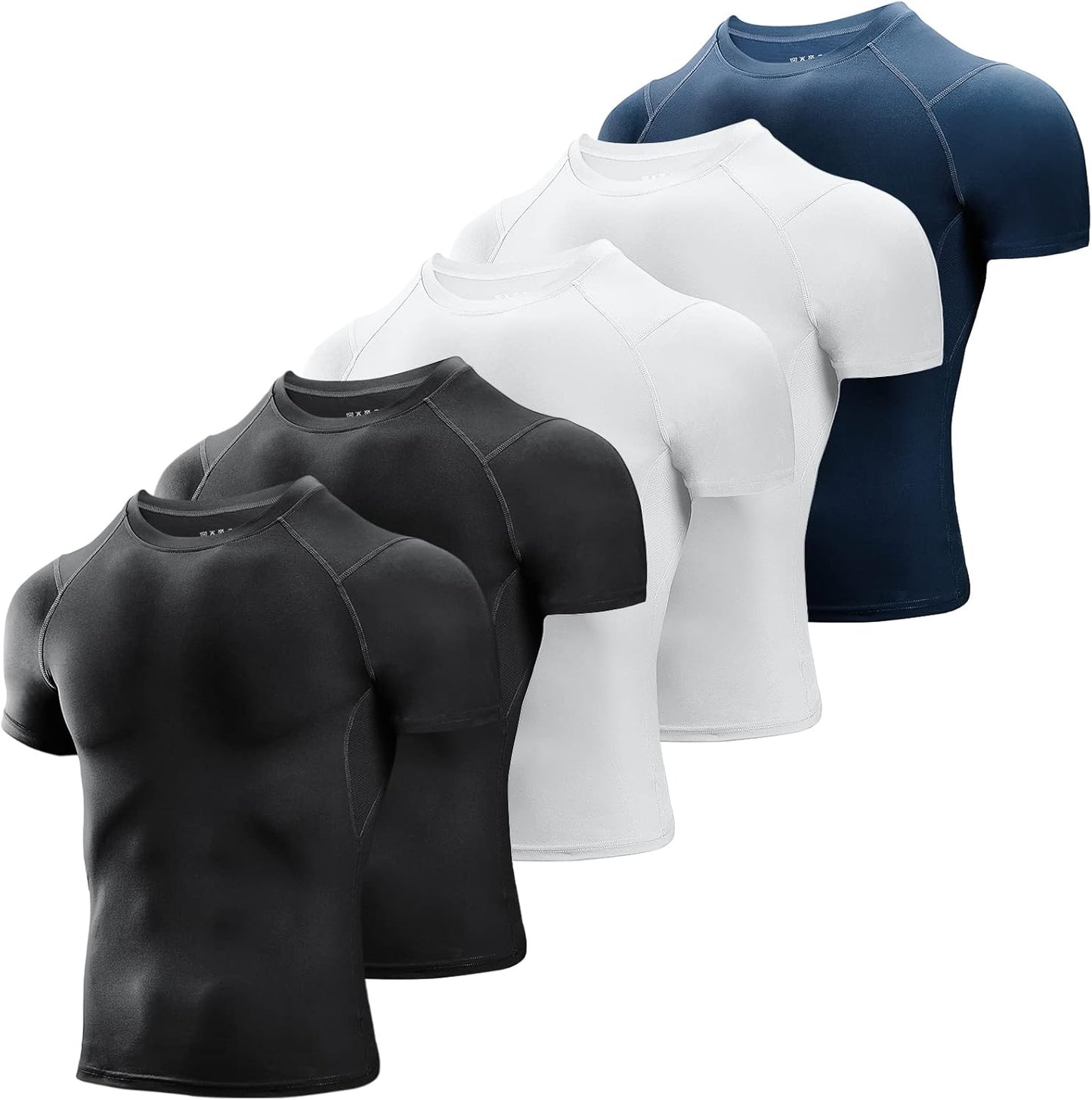 Niksa Men's Compression Shirts for Ultimate Workout Comfort
