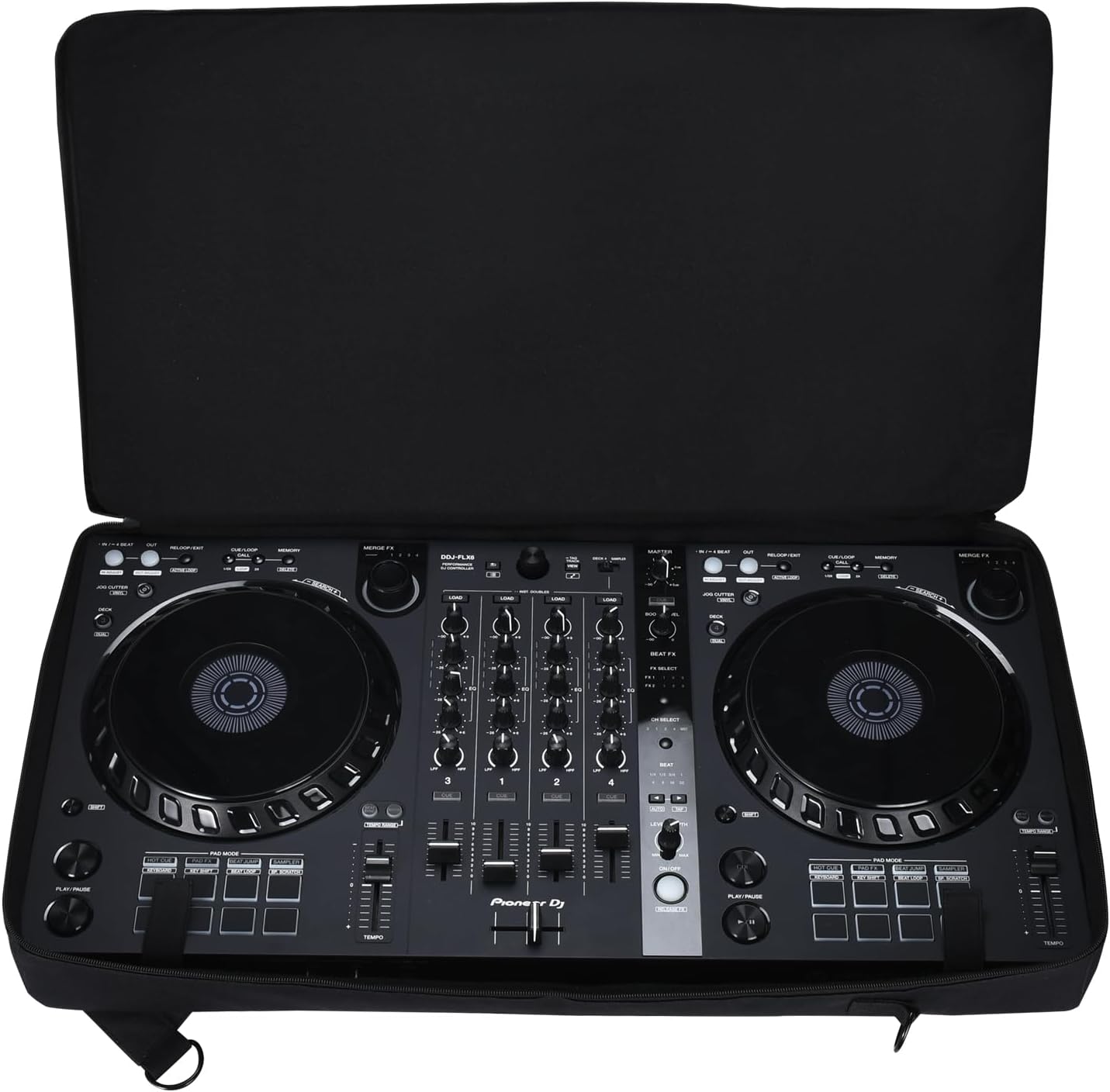 Large Capacity DJ Storage Case for Pioneer DDJ FLX6 and More