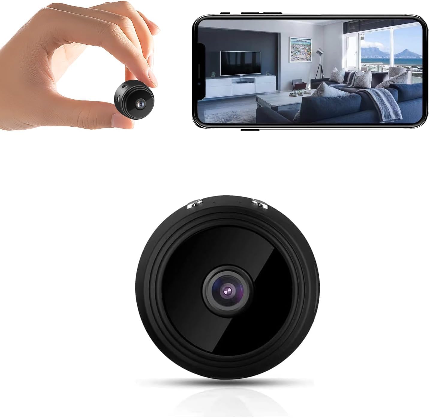 2025 Upgrade: Smallest 4K WiFi Spy Cam