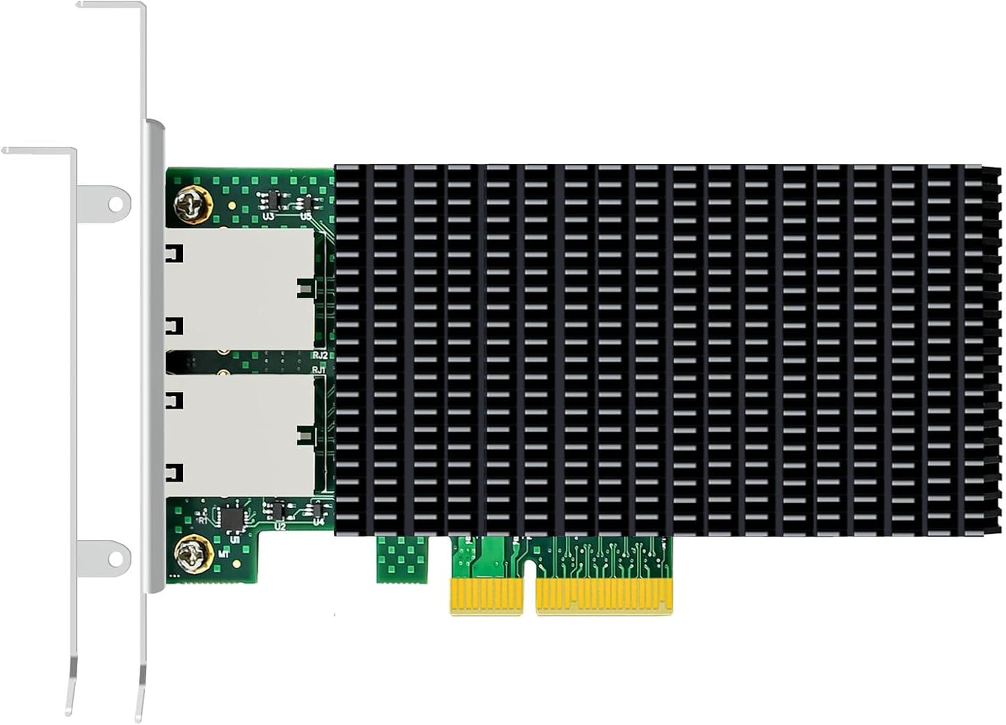 GLOTRENDS 2-Port 10G RJ45 Ethernet Network Card for High Speed