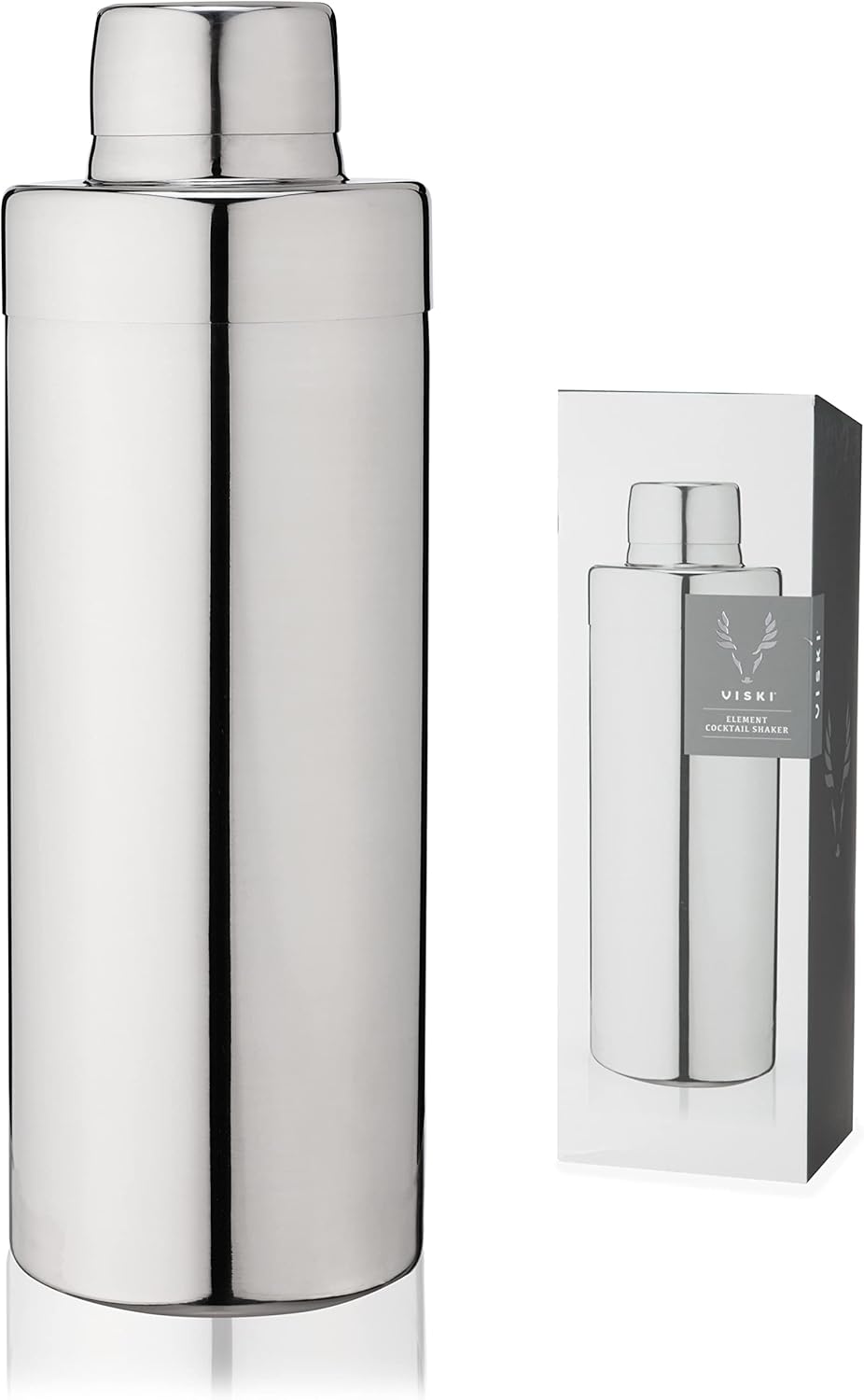 Viski Lightweight Stainless Cocktail Shaker