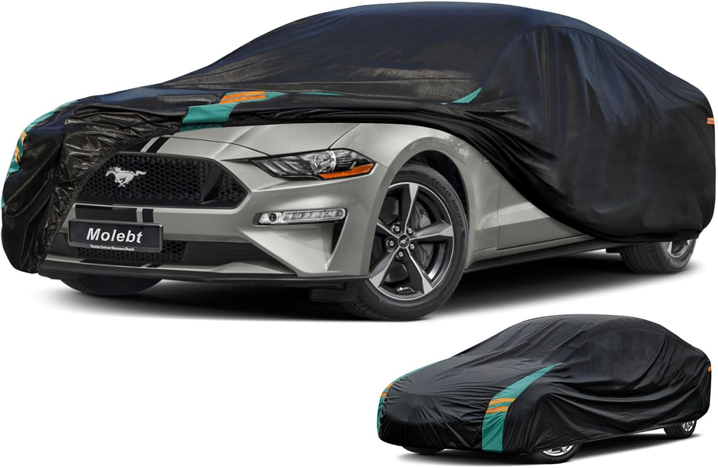 Waterproof Car Cover for Ford Mustang Coupe/Convertible 1964-2024