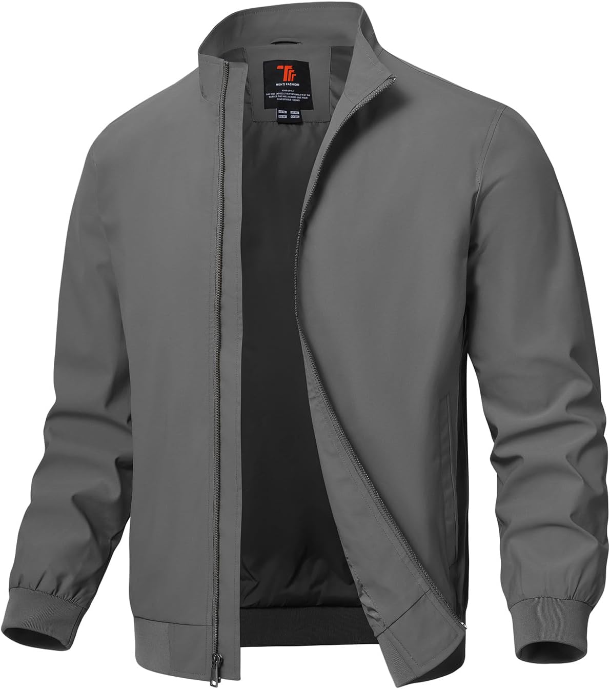 TBMPOY Mens Lightweight Jackets for Casual Work and Sports