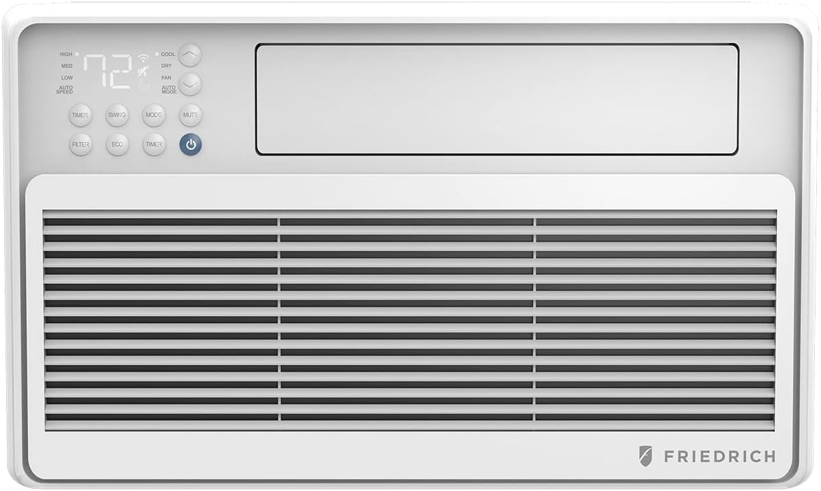 8000 BTU Smart Window AC - Wi-Fi Enabled, Corrosion Protection, Deals