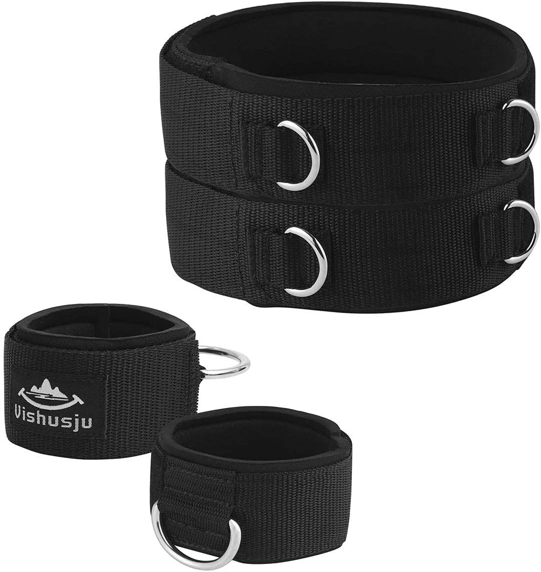 Neoprene Padded Thigh Straps - Maximize Gym Gains!