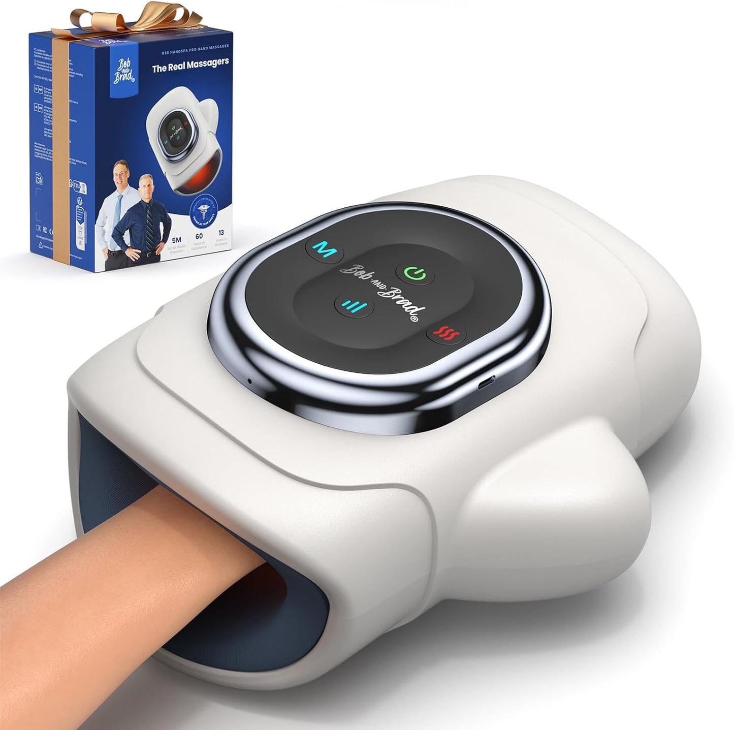 Hand Massager with Heat and Compression for Pain Relief