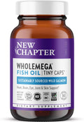 Wholemega Fish Oil Tiny Capsules - Wild Alaskan Salmon Oil