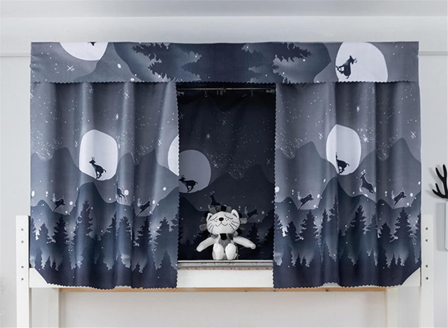Dorm Privacy Curtain for Bunk Beds - MioCloth