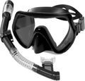 Snorkeling Gear for Adults Dry Snorkel Set - Panoramic View Mask