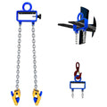 Chain Drum Lifter 1 Ton Capacity Vertical Drum Lifter - Secure Drum