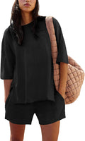 Stylish Women's 2 Piece Shorts Outfit for Comfortable Summer Wear