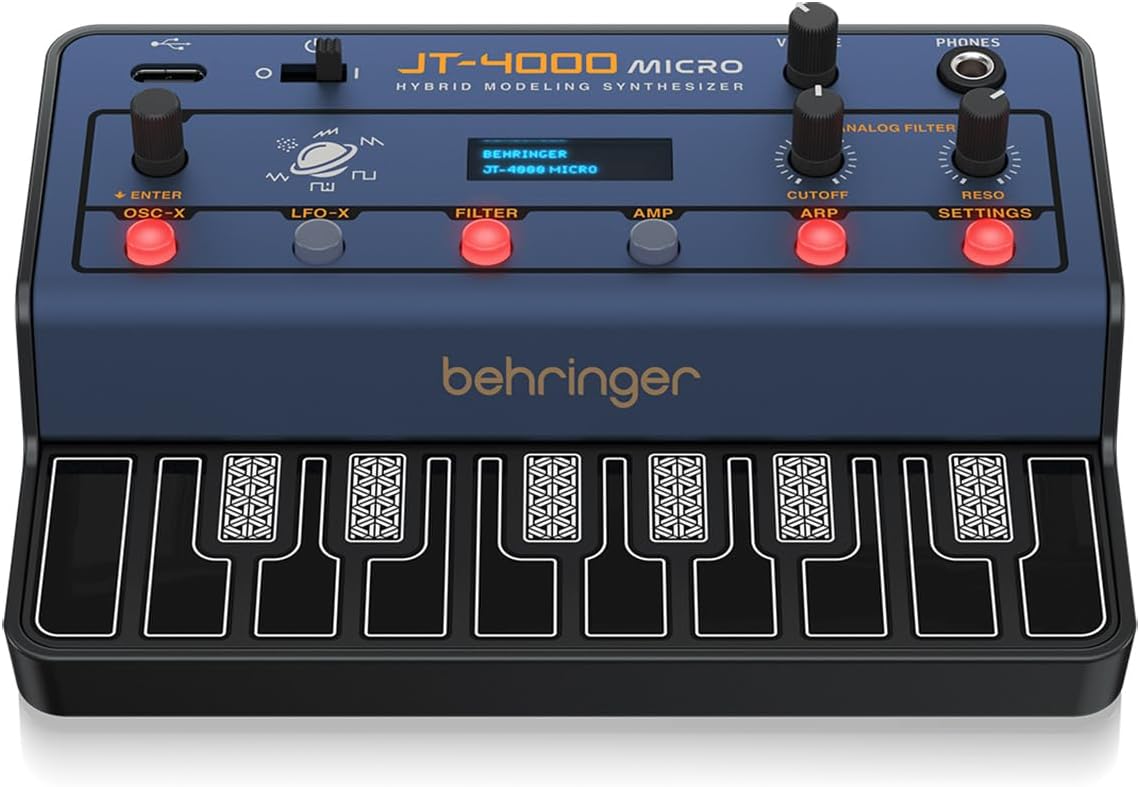 Behringer JT-4000 MICRO Portable Synthesizer for Musicians