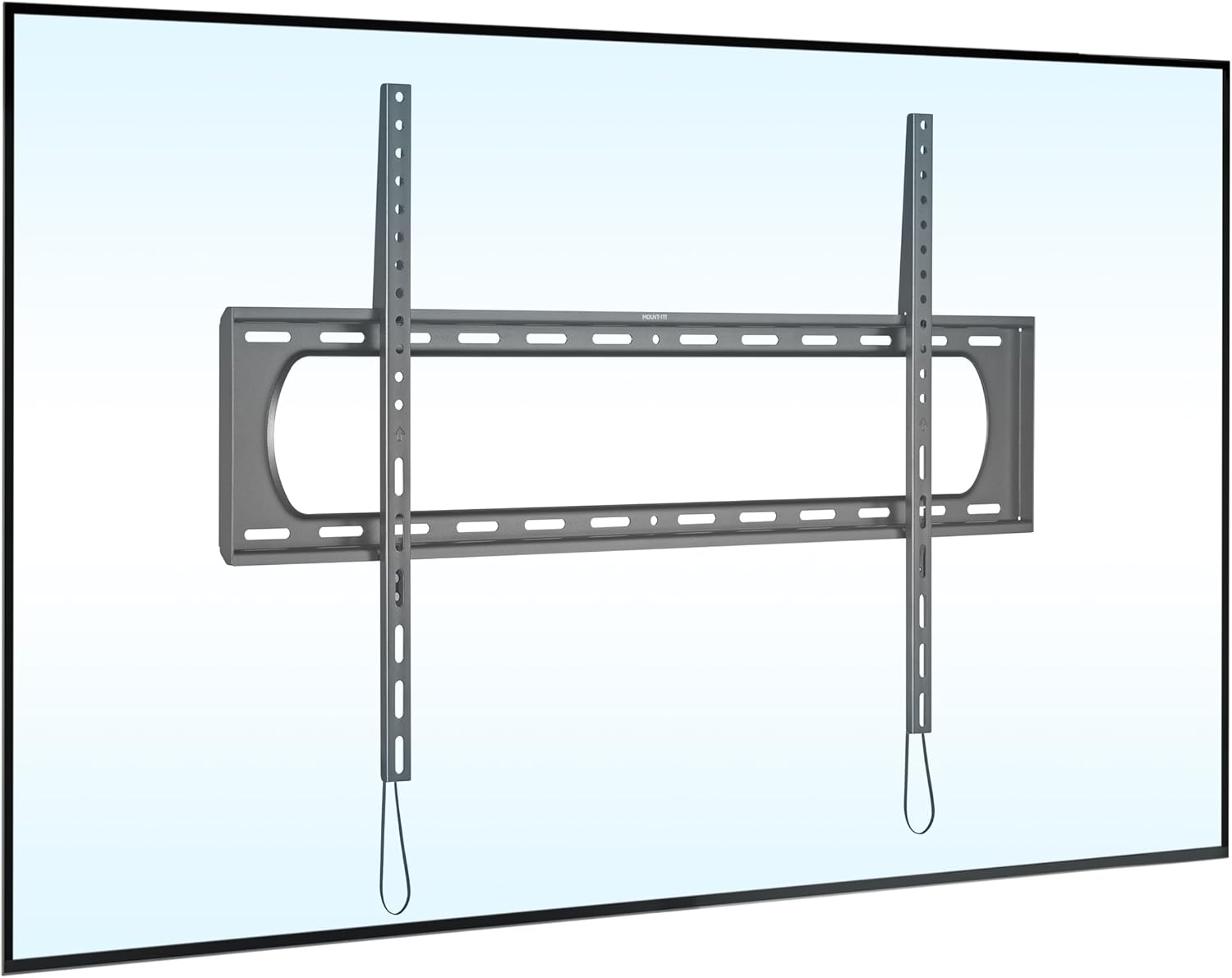 Heavy Duty XXL Fixed TV Mount for Extra Large TVs - Flush Design