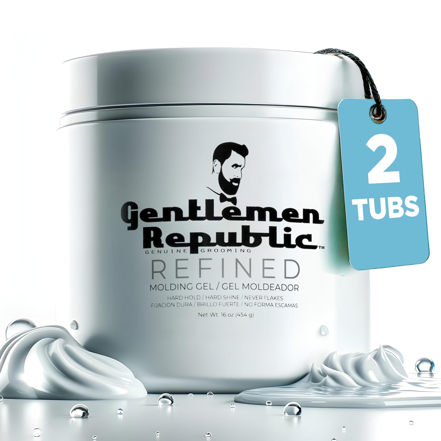 Gentlemen Republic Refined Hair Gel for Men - 24 Hr Hold