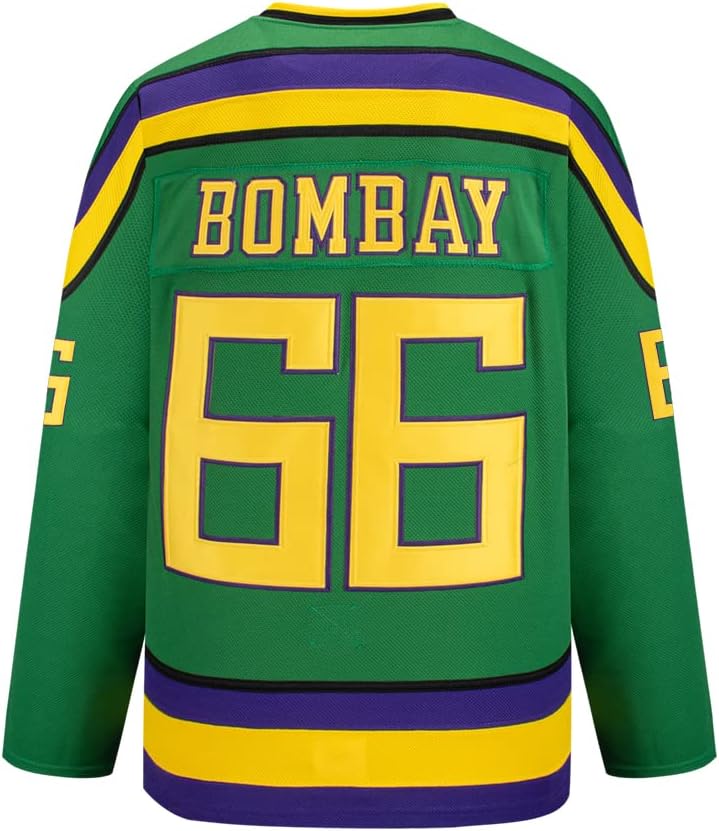 Mighty Ducks Movie Hockey Jersey for 90s Hip Hop Style Parties