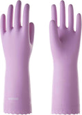 Wahoo Reusable Dishwashing Gloves - Skin-Friendly & Flocked Cotton Liner