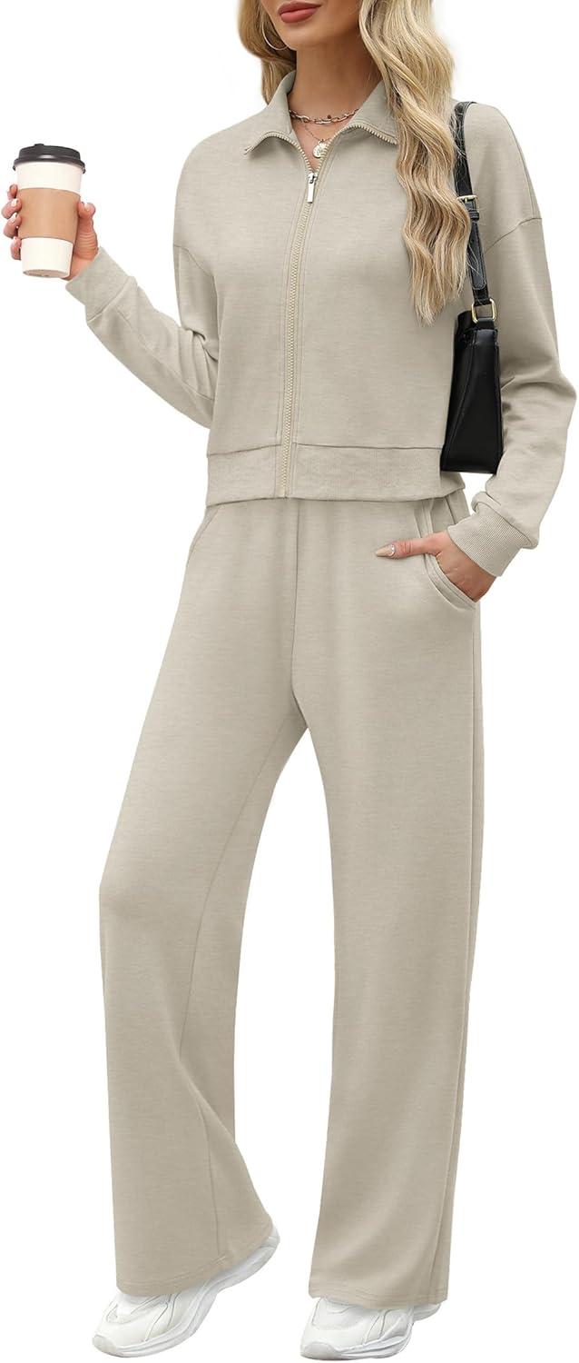XIEERDUO Lounge Sets for Women - Stylish 2 Piece Tracksuit