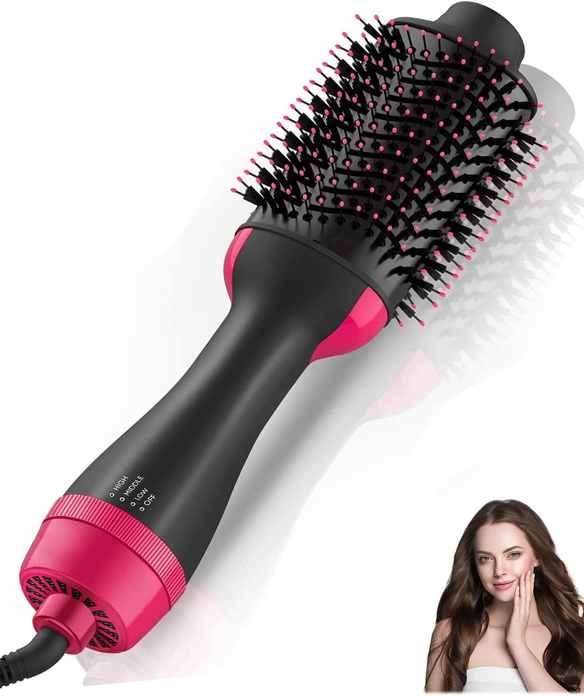Nurifi Hot Air Brush: Salon-Quality Styling in One Step!
