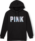 Women's PINK Logo Campus Hoodie Sweatshirt (XS-XXL) - Oversized