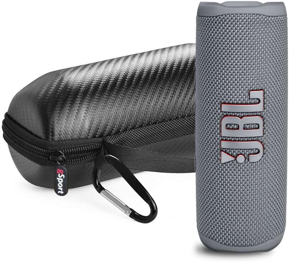 JBL FLIP 6 Waterproof Portable Speaker Bundle with Case