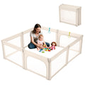 Doradotey Foldable 71ftx79ft Baby Playpen - Spacious Portable Play
