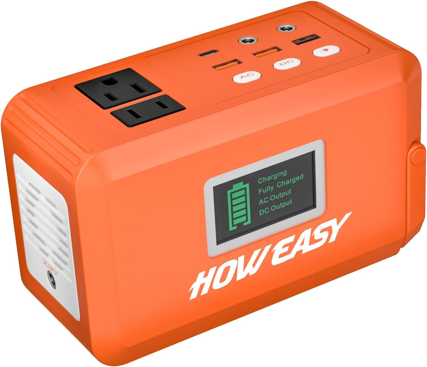 HOWEASY 88Wh Portable Solar Generator - Power Anywhere!