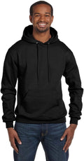 Champion Black Hoodie, Medium - Ultimate Comfort