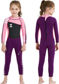 Children's 2.5mm Neoprene Wetsuit for Thermal Swimming Comfort