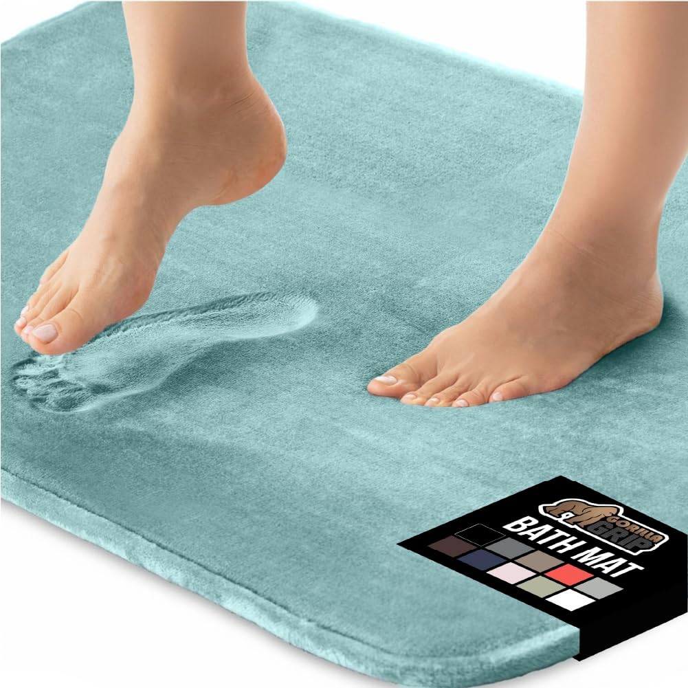 GORILLA GRIP Memory Foam Bath Mat for Luxurious Comfort